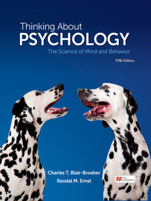 cover image of Thinking About Psychology
